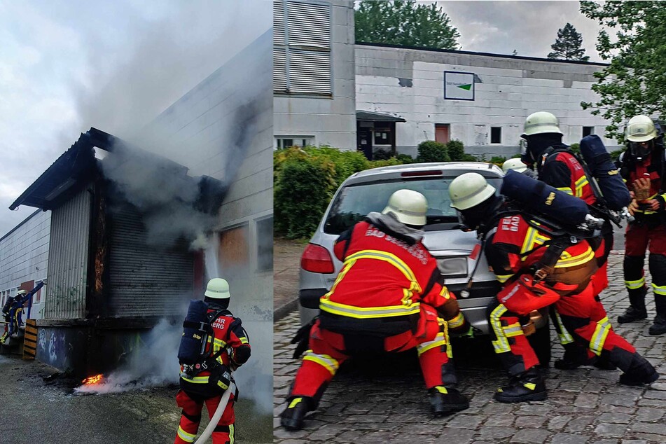 Hamburg: Feuerwehr bricht Autos auf! Einsatzkräfte verlieren bei Brand wertvolle Zeit