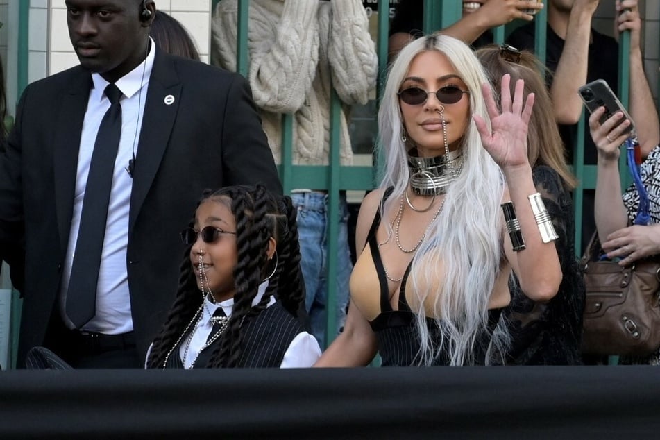 Kim Kardashian West and North West at Paris Fashion Week 2020, Your Guide  to What A-List Celebrities Are Wearing to 2020's Fall Fashion Week