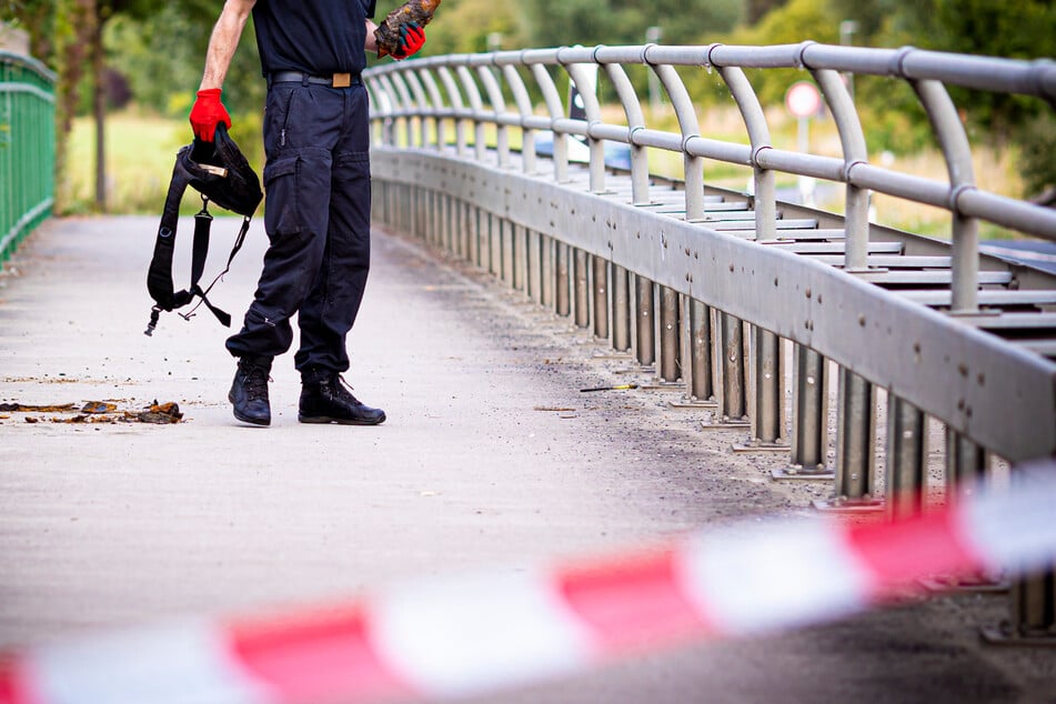 Noch scharf geschaltet! Frau findet Sprenggranate