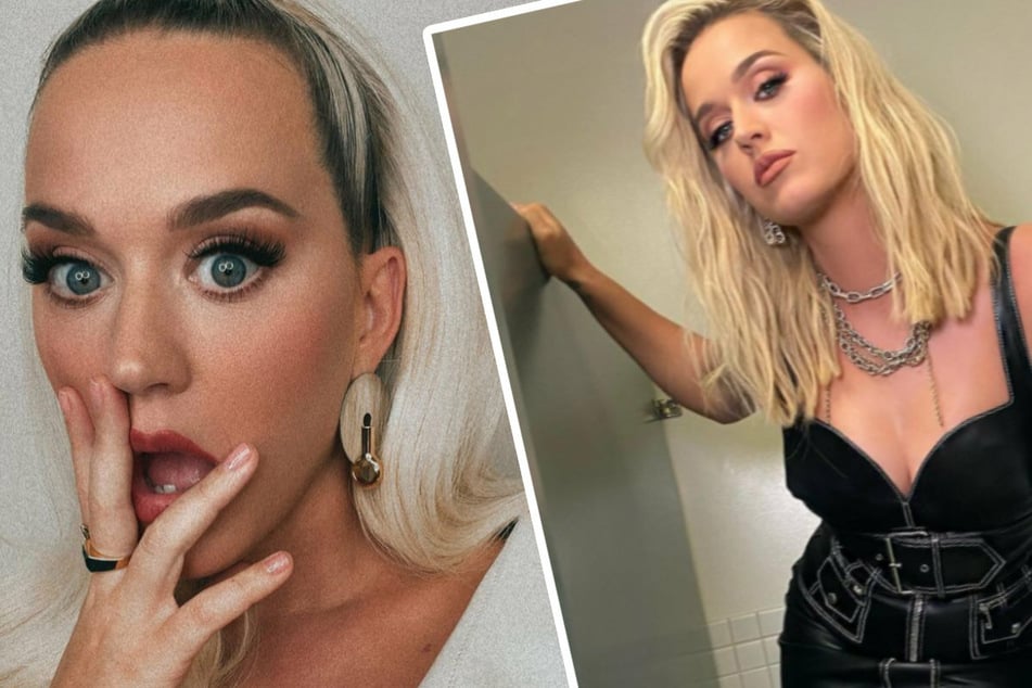 Sexy Outfit an Ekel-Ort: Katy Perry provoziert im Leder-Look!