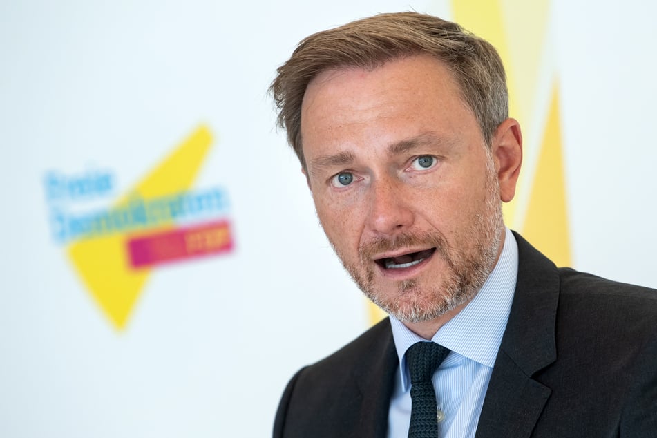 Christian Lindner (42, FDP) sprach am Donnerstag über die Umweltversprechen seiner Partei.