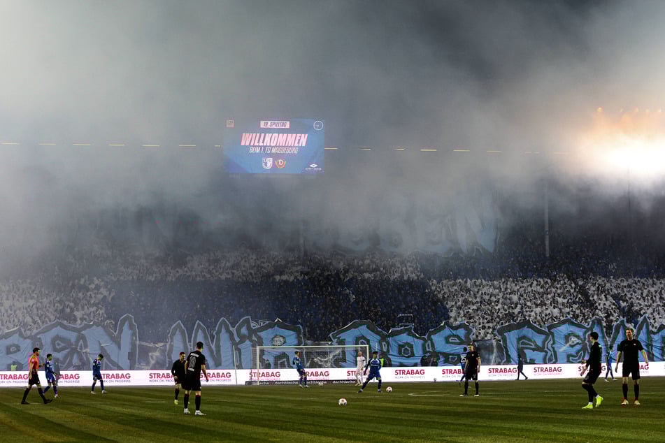 Die Heimkurve des 1. FC Magdeburg wird im nächsten Heimspiel leer sein.