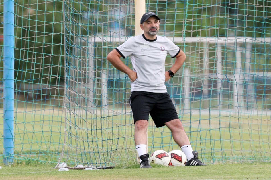 Aue-Coach Khvicha Shubitidze (51) will der Favoritenrolle gerecht werden.
