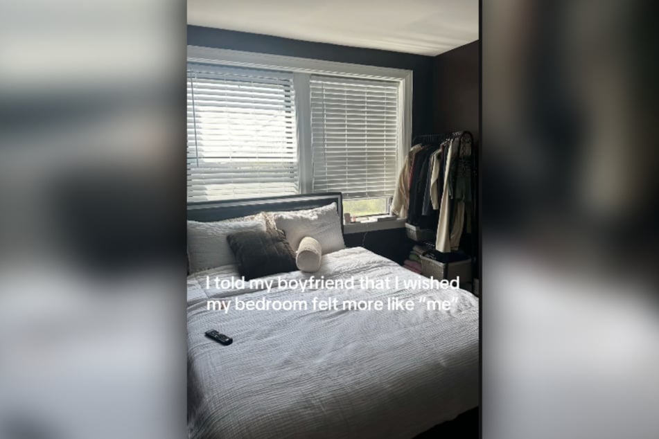 So sah das Zimmer noch vor dem 18-Stunden-Makeover aus.
