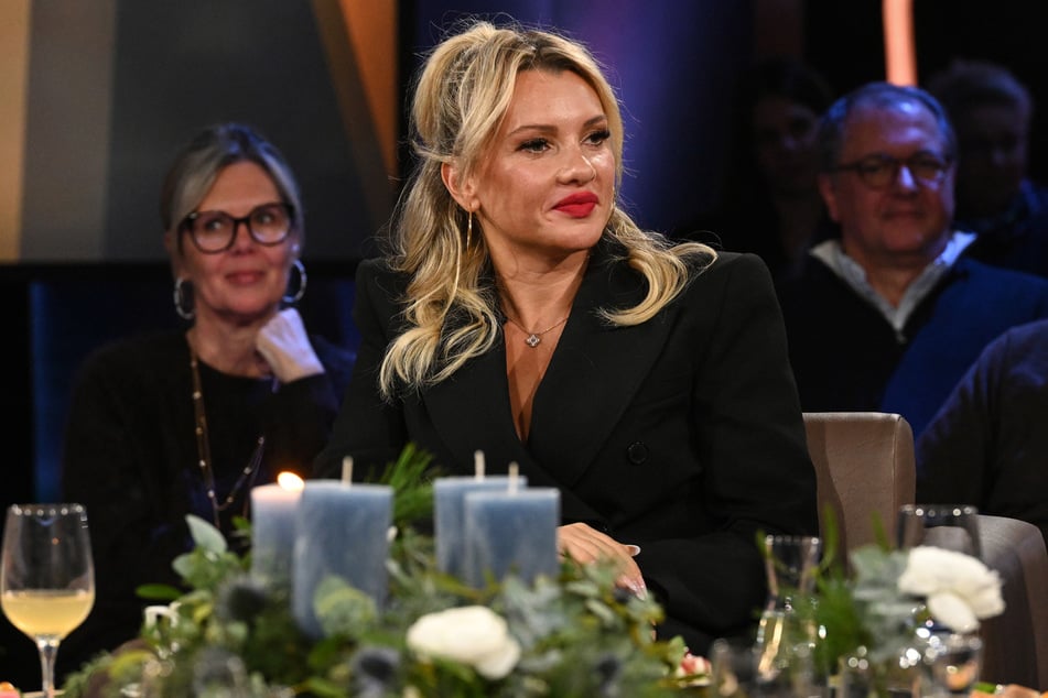 Evelyn Burdecki (37) war am Freitag in der "NDR Talk Show" zu Gast.