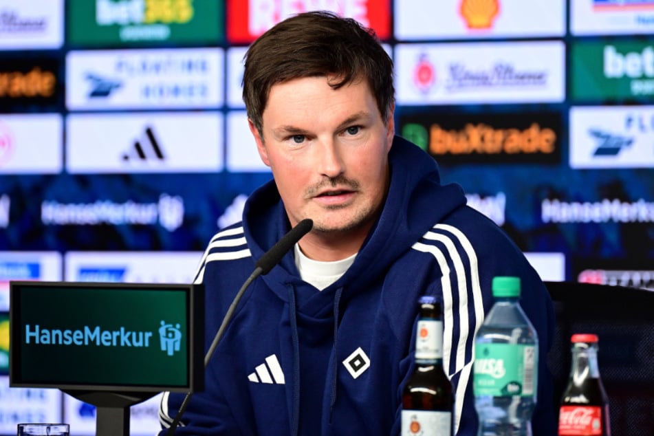 HSV-Coach Merlin Polzin (35) weiß um die Bedeutung des Stadtderbys gegen St. Pauli. Zu Kampfansagen ließ er sich aber nicht hinreißen.