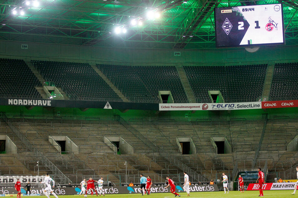 Am 11. März fand das Rhein-Derby zwischen Gladbach und Köln ohne Zuschauer statt.
