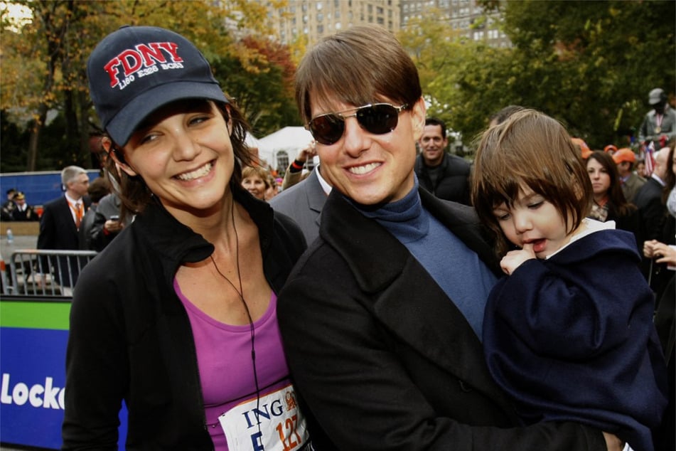 Katie Holmes (45) und Tom Cruise (61) im Jahr 2007 mit der damals einjährigen Suri. (Archivbild)