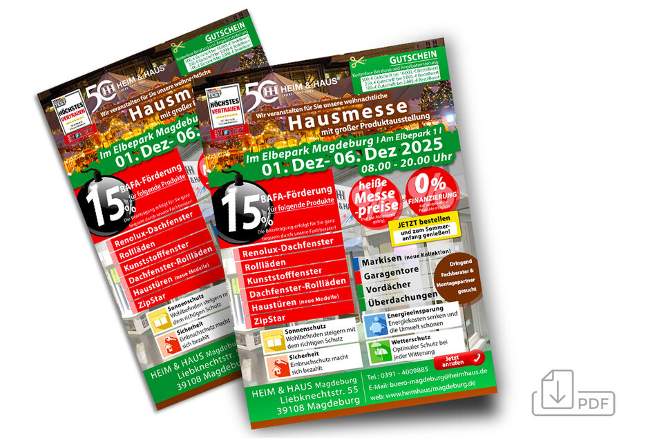 Mit einem Klick zu den Angeboten.