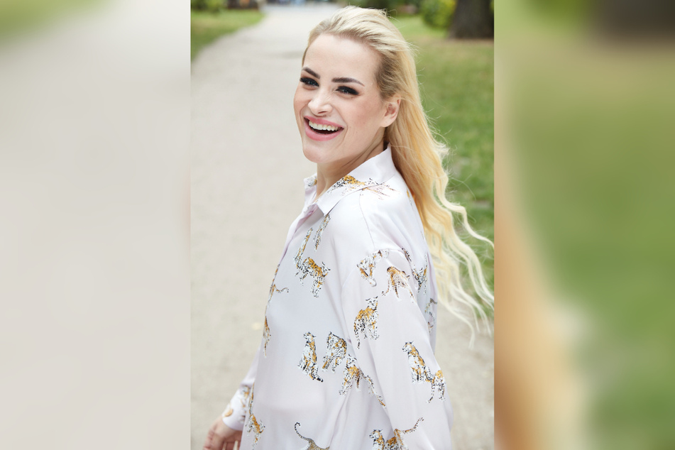 Ist heute schlank und schön: Influencerin Aline Bachmann (27).
