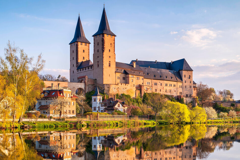 Wunderschön: Schloss Rochlitz im Morgenlicht.