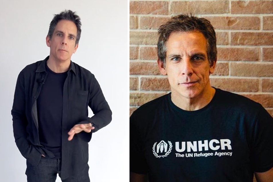 Ben Stiller visited Ukraine on World Refugee Day.