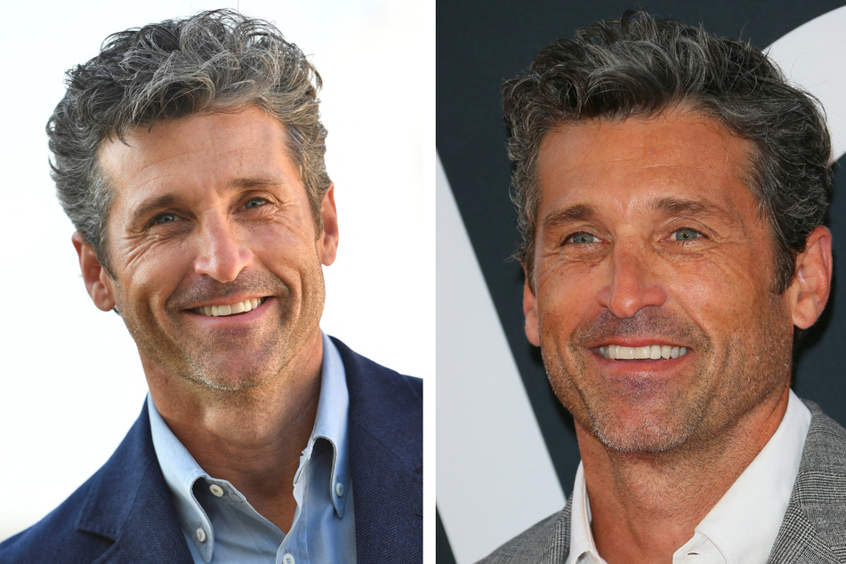 Patrick Dempsey, aka doctor McDreamy from Grey's Anatomy, is known for his darker locks.