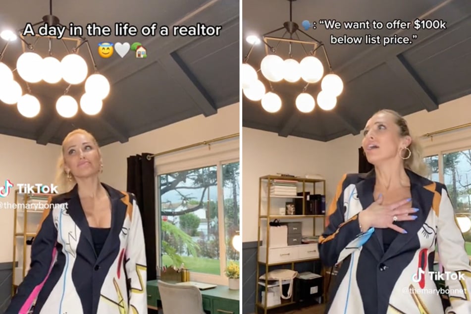 Selling Sunset star Mary Fitzgerald portrayed a day in the life of a realtor on her TikTok page.