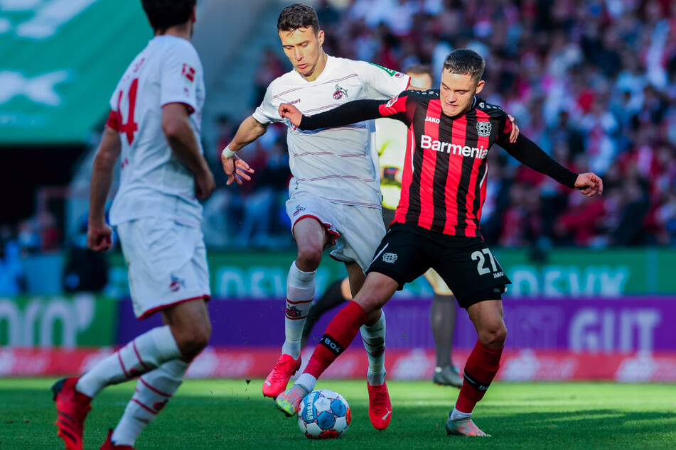 Dejan Ljubicic (24/M.) überzeugte gegen Bayer 04 Leverkusen mit seiner Zweikampfstärke und Dynamik. Er trieb das Spiel im zweiten Durchgang an.