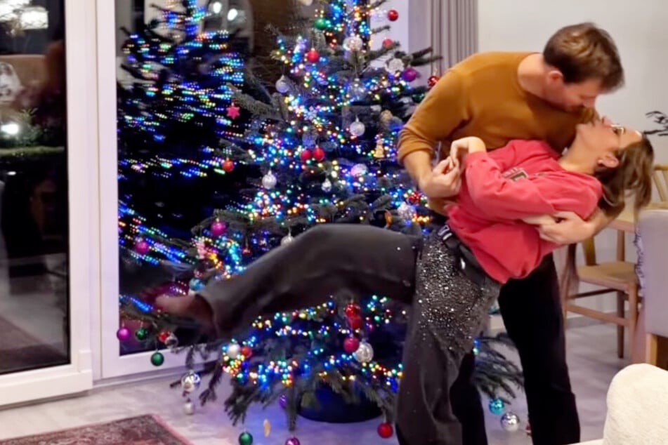 Wieder ein glückliches Ehepaar: Anna und Gerald Heiser in Vorweihnachtsstimmung.