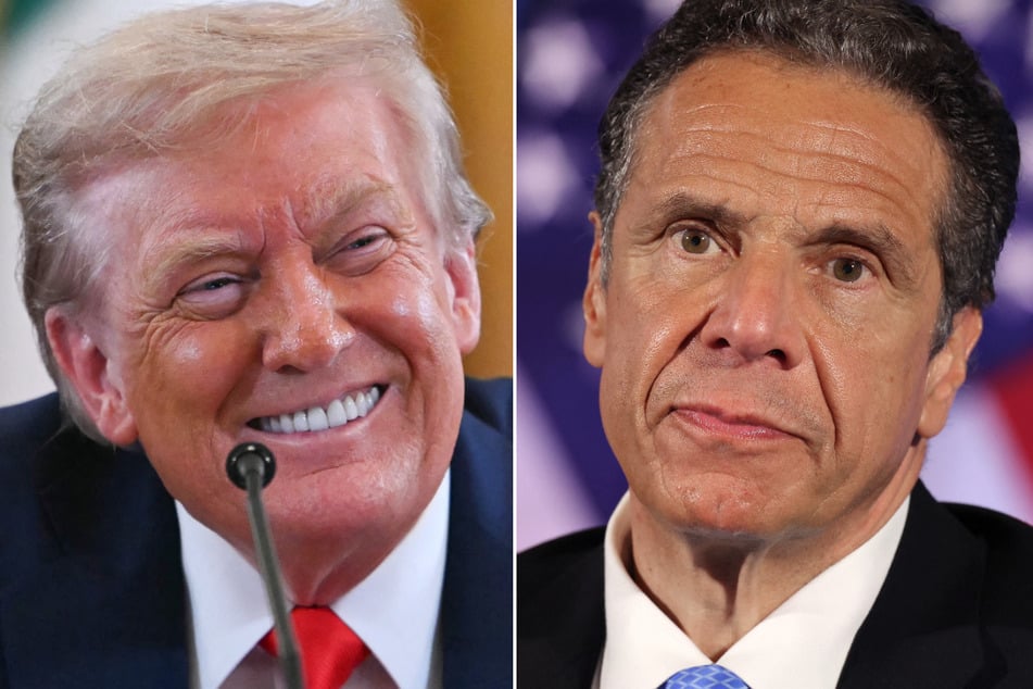 New York City mayoral hopeful Andrew Cuomo (r.) has said he believes there will be "opportunities to actually cooperate" with President Donald Trump.