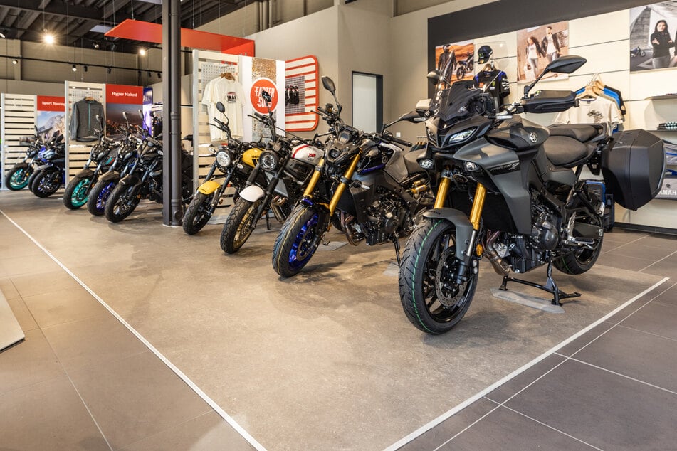 In Leipzig gibt's Motorräder von Yamaha für kurze Zeit super günstig