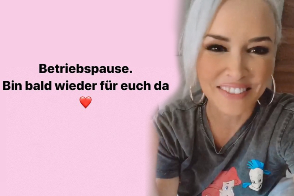 Aus der "Betriebspause" (links) hat sich Daniela nun zurückgemeldet. (Montage)