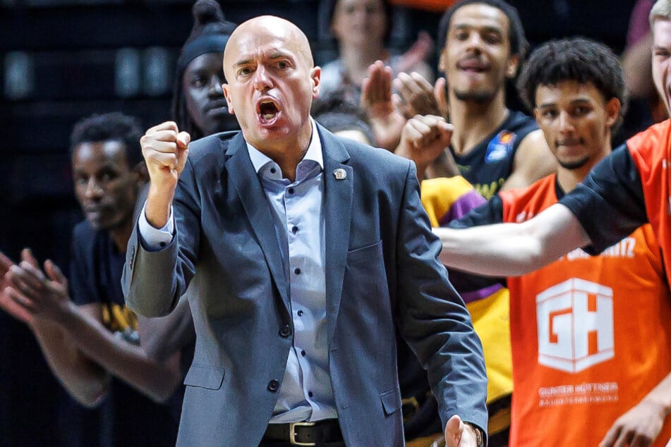 Trainer Rodrigo Pastore (53) war besonders mit der Entschlossenheit in der Offensive seines Teams zufrieden. (Archivbild)