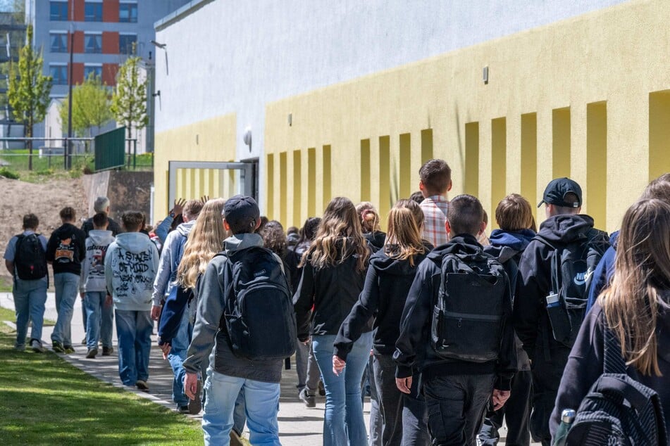 Das Schulzentrum wurde vorsorglich vollständig evakuiert.