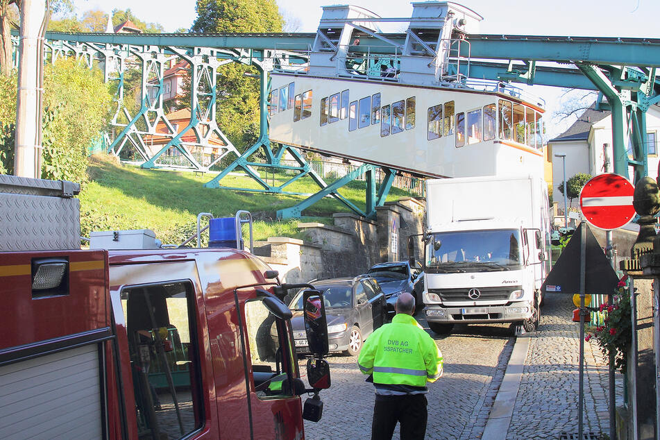 2014 kollidierte ein Laster mit der Kabine.