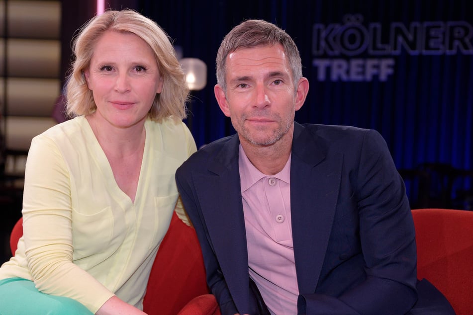 Susan Link (48) und Micky Beisenherz (47) führten durch den "Kölner Treff".