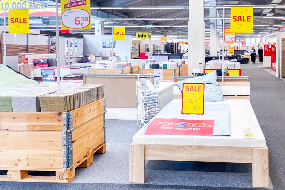 Wegen Schließung sind die Rabatte bei ROLLER im Abverkauf massiv