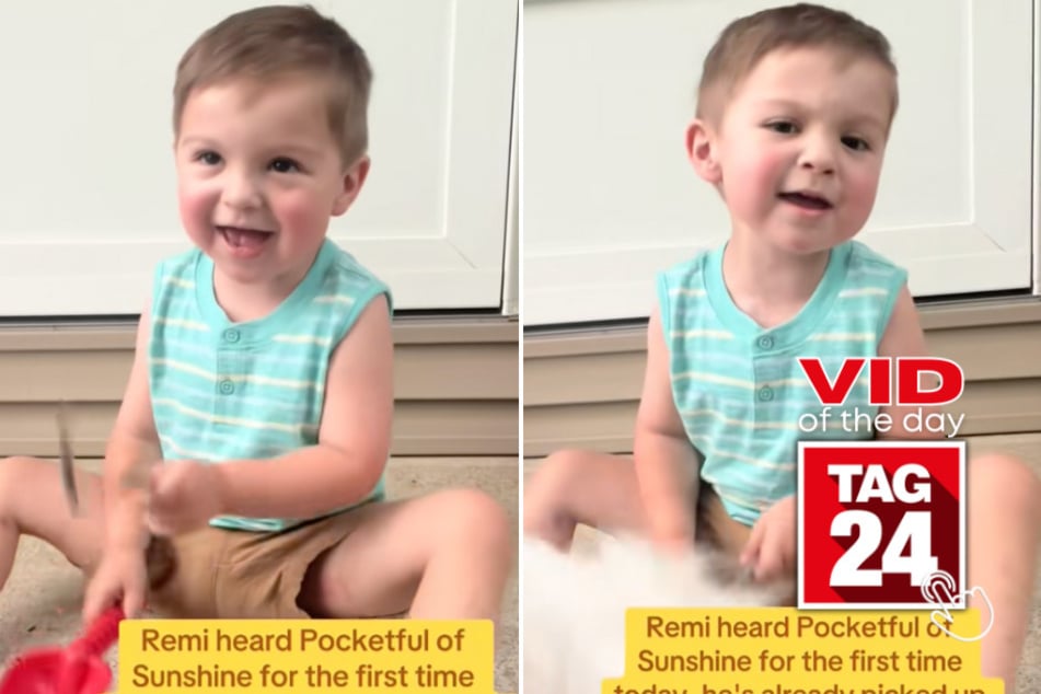 viral videos: Viral Video of the Day for July 22, 2025: Toddler drums new song like a pro!