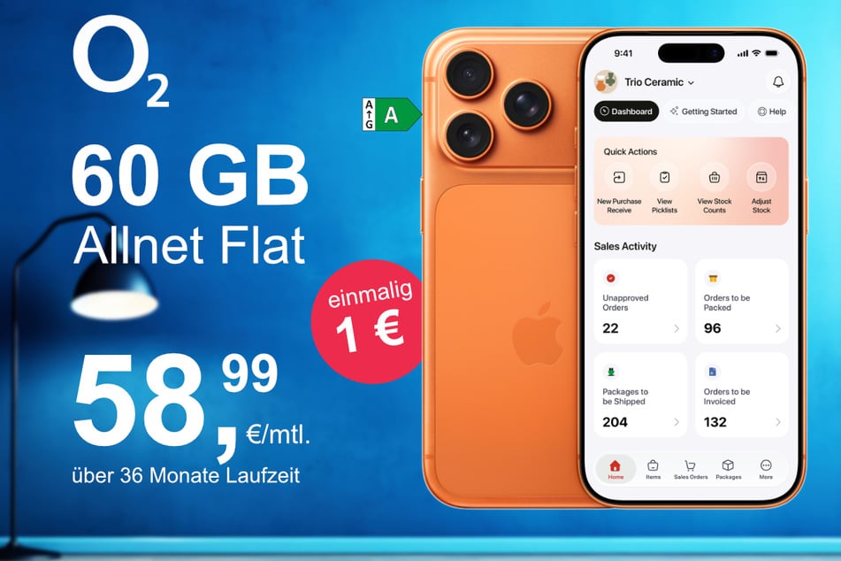 Das neue iPhone 17 Pro inkl. 30 GB Datenvolumen für nur 1 Euro exklusiv bei o2.