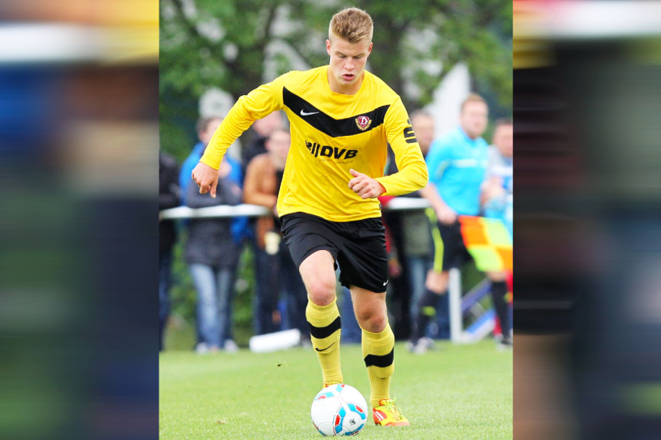 Sebastian Mai als Jungspund in der U19 von Dynamo.