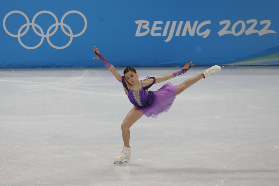 Valieva came out on top in the short program in Beijing on Tuesday.