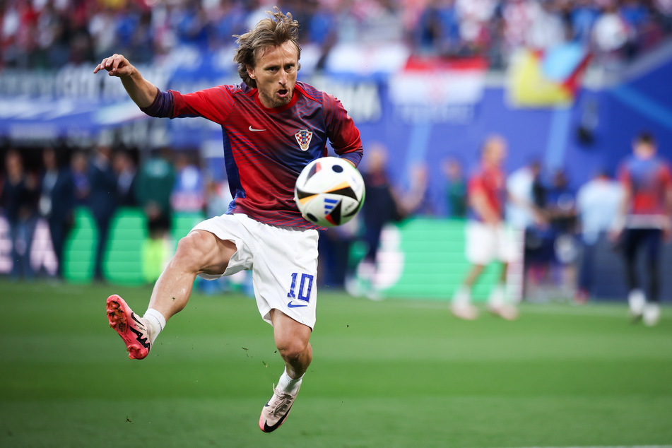 Luka Modric ist eine der Konstanten bei den Kroaten. Der Routinier will heute das Aus in Leipzig gegen Italien verhindern.