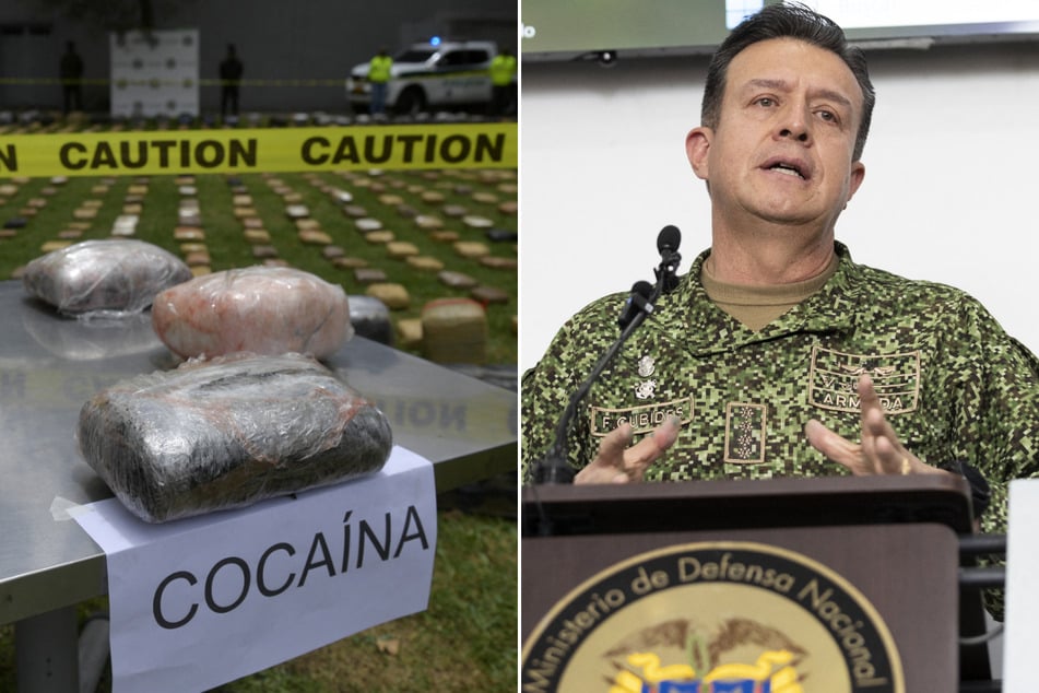 Colombian defense chief Francisco Cubides said his country would continue fighting against the cocaine trade "with or without" US support.