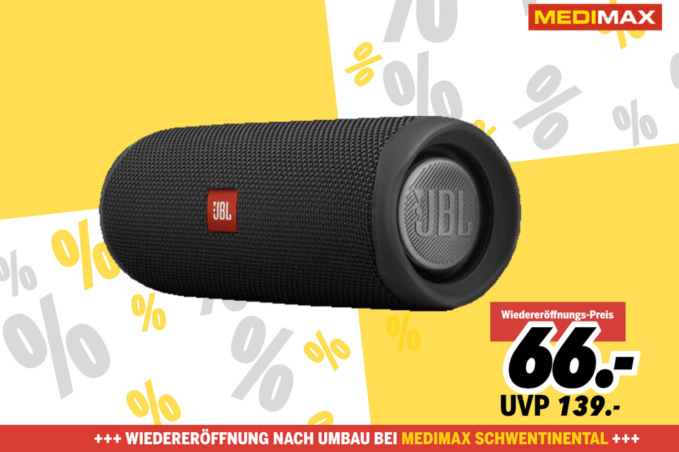 JBL-Bluetooth-Lautsprecher für 66 statt 139 Euro.
