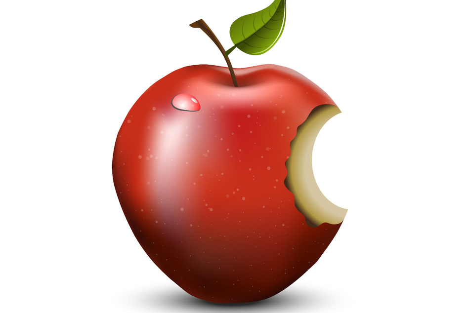 Äpfel sollten mit Schale verspeist werden. (Symbolbild)