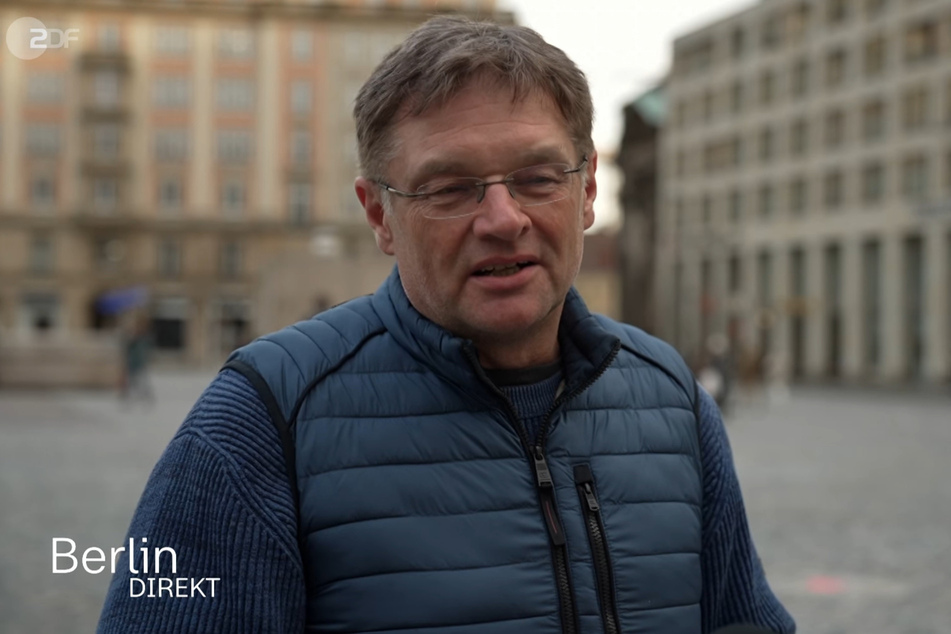 In der ZDF-Sendung "Berlin direkt" wetterte der Dresdner Lokalpolitiker Holger Zastrow (55, parteilos) gegen die Grünen.