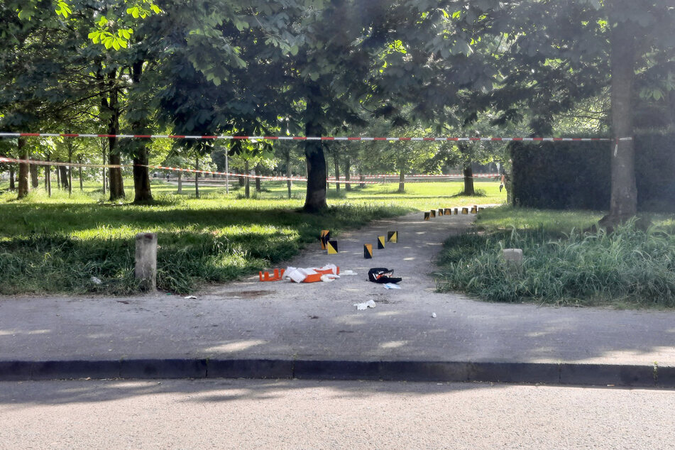 Im Böcking-Park in Köln ereignete sich der brutale Anschlag auf das Paar.
