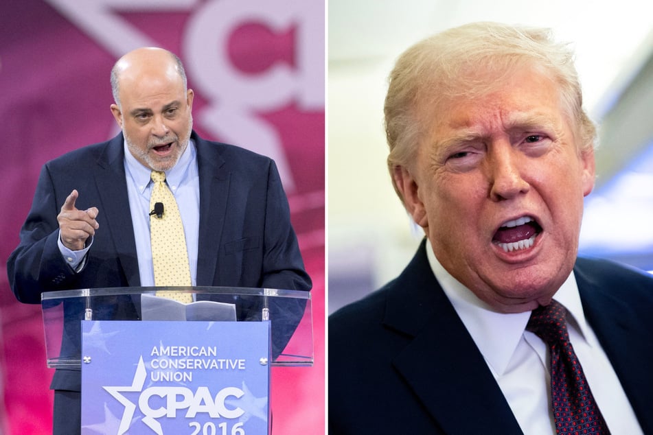 Trump goes on lengthy rant defending Fox News host Mark Levin from right-wing Iran war critics