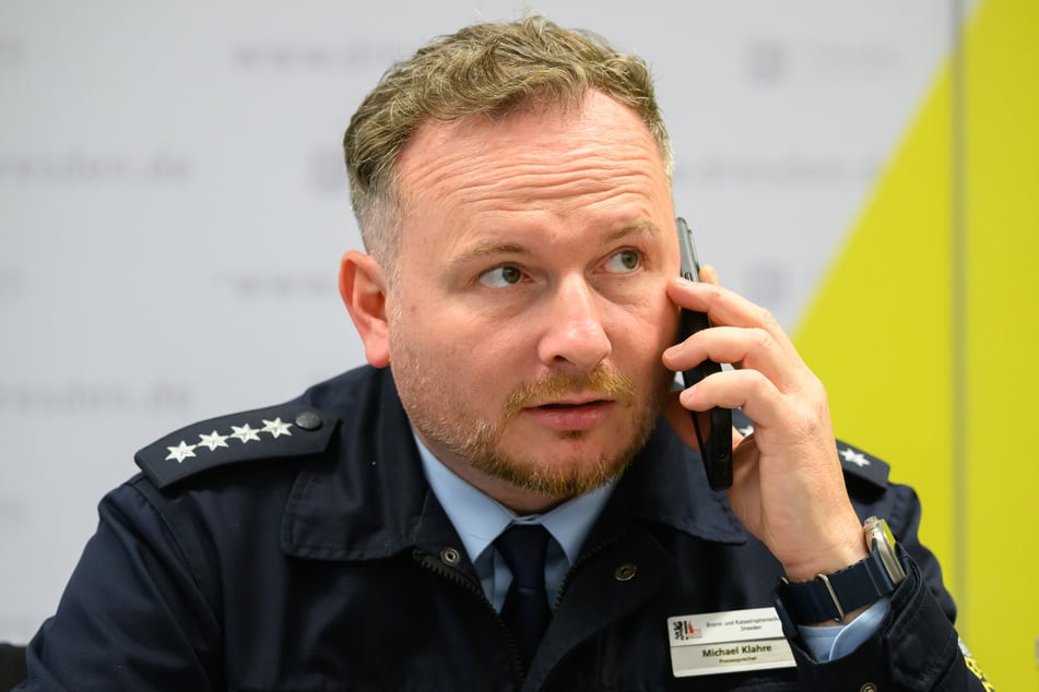 Feuerwehrsprecher Michael Klahre (44).