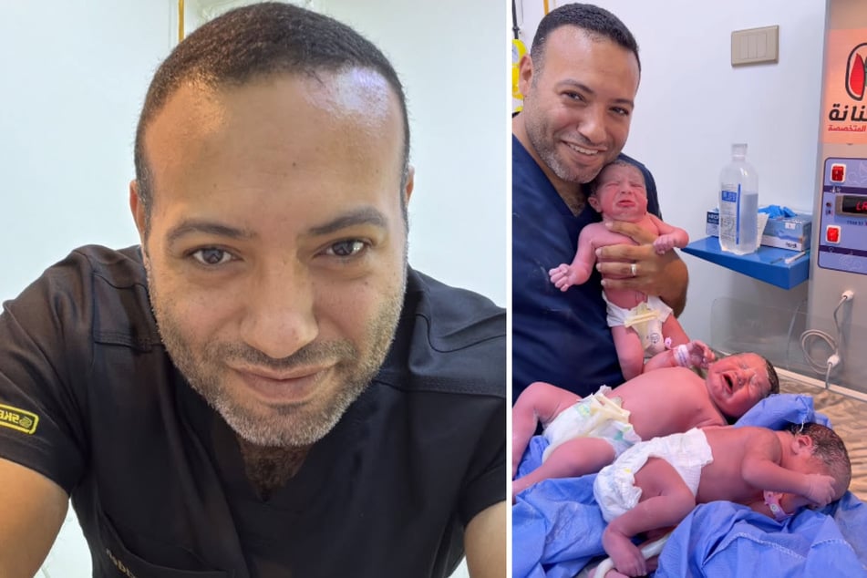 Der Arzt aus Kairo hat in den sozialen Medien Millionen Follower. Dort zeigt er seinen Alltag auf der Geburtsstation.