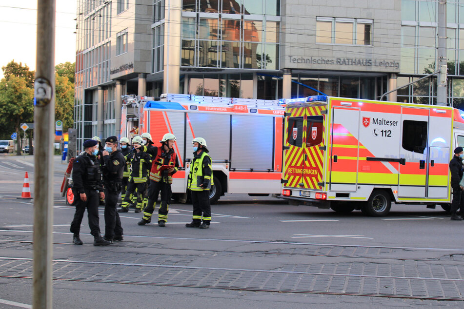 Mehrere Einsatzkräfte waren am Freitagabend vor Ort.