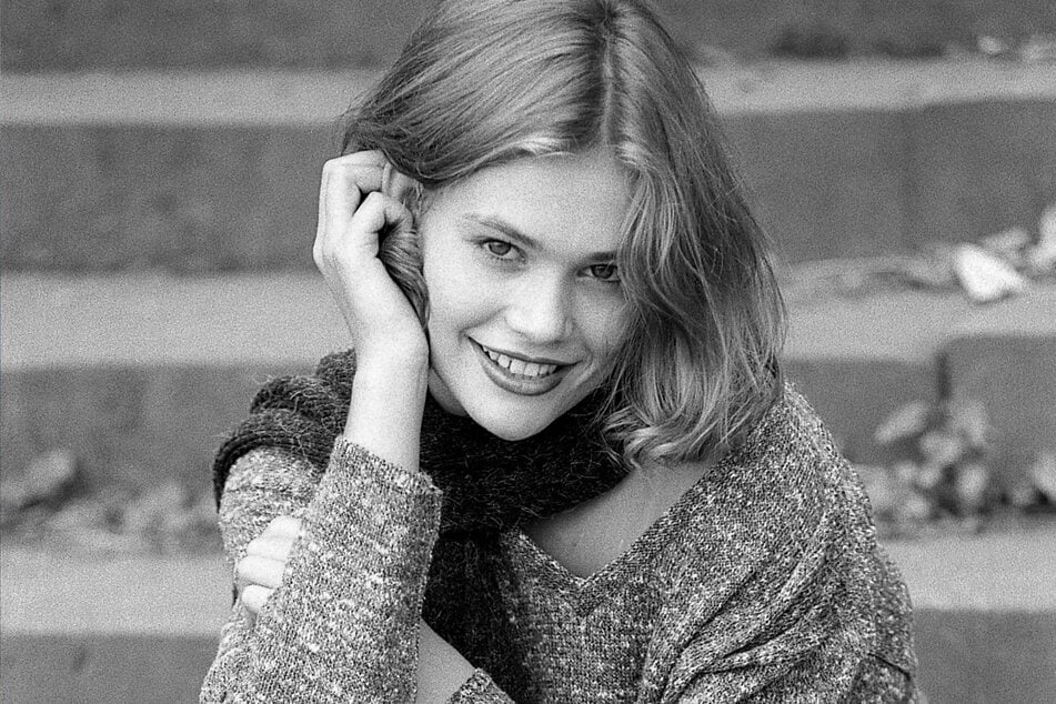 Mit diesem Foto bewarb sich 1994 die damals 16-jährige Christine beim Modelwettbewerb.