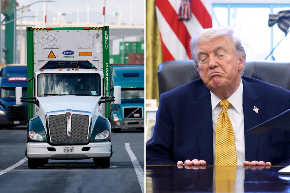 On Monday, President Donald Trump's administration rolled out a new rule that seeks to ban immigrants from receiving commercial truck driver's licenses.