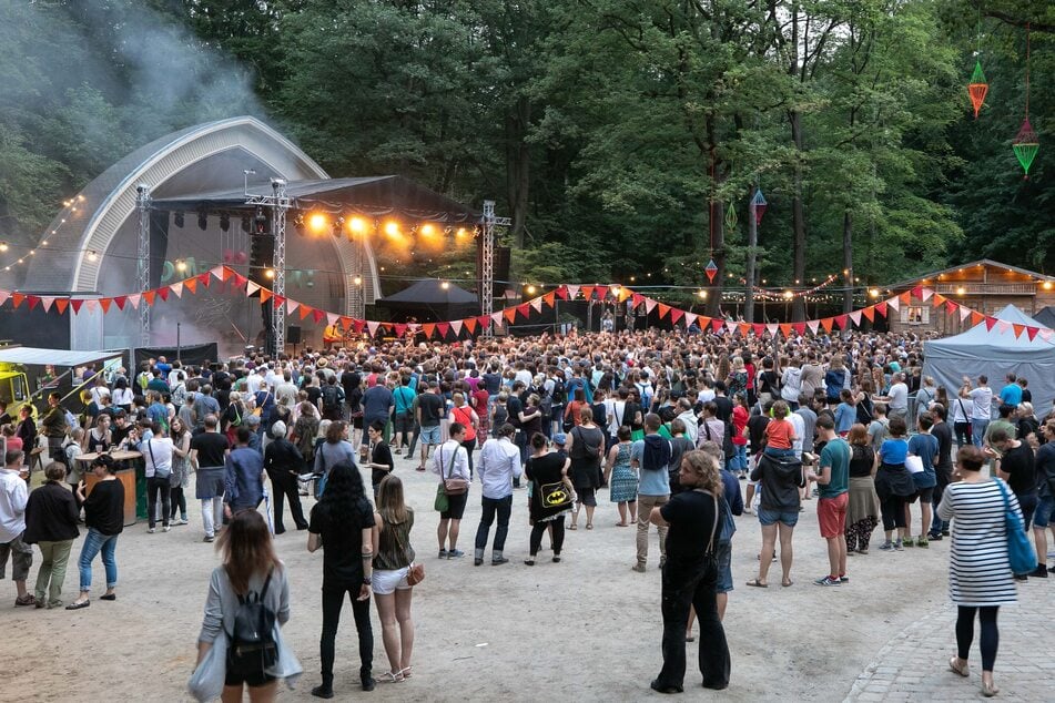 Das "Come to the Woods"-Festival lockt wieder auf den Konzertplatz Weißer Hirsch. (Archivbild)