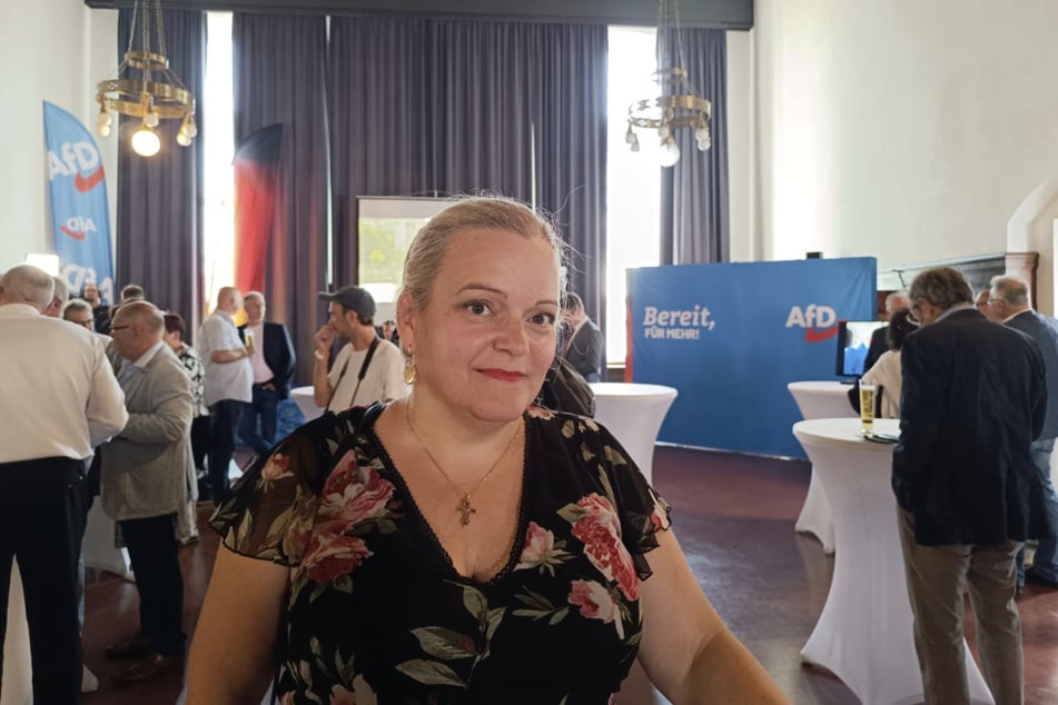 Stadträtin und AfD-Partei-Mitglied Silke Schöps (49).