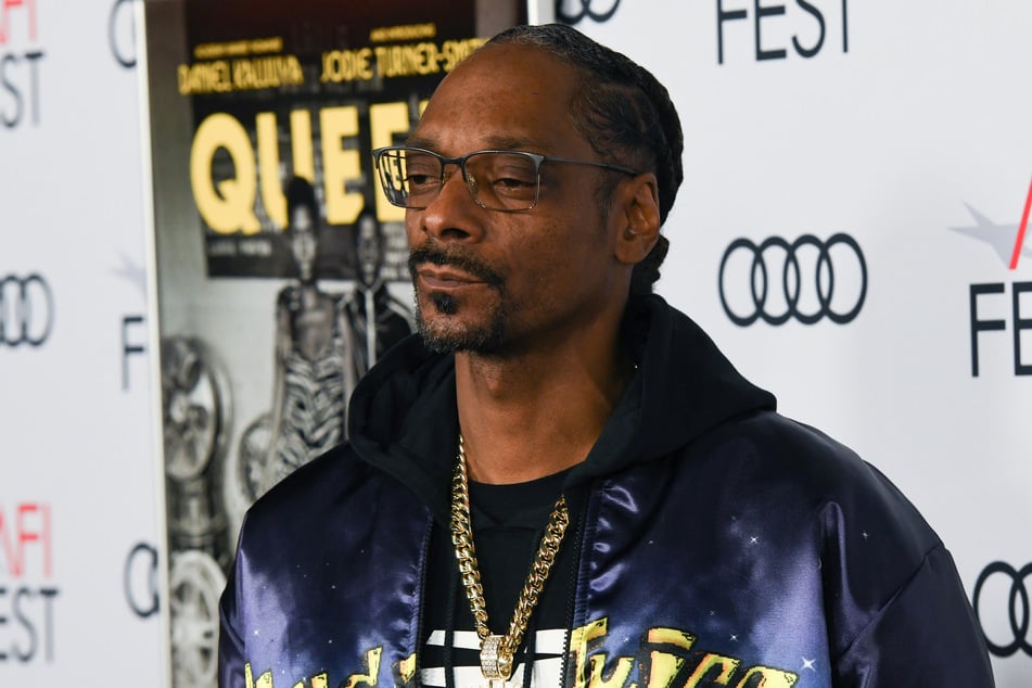 Snoop Dogg at the Hollywood premier of Queen and Slim, 2019.