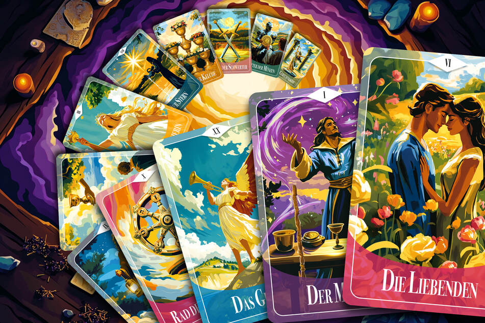 Lass dich von den Tarot-Karten inspirieren: Jeden Tag erwartet Dich eine neue Botschaft.