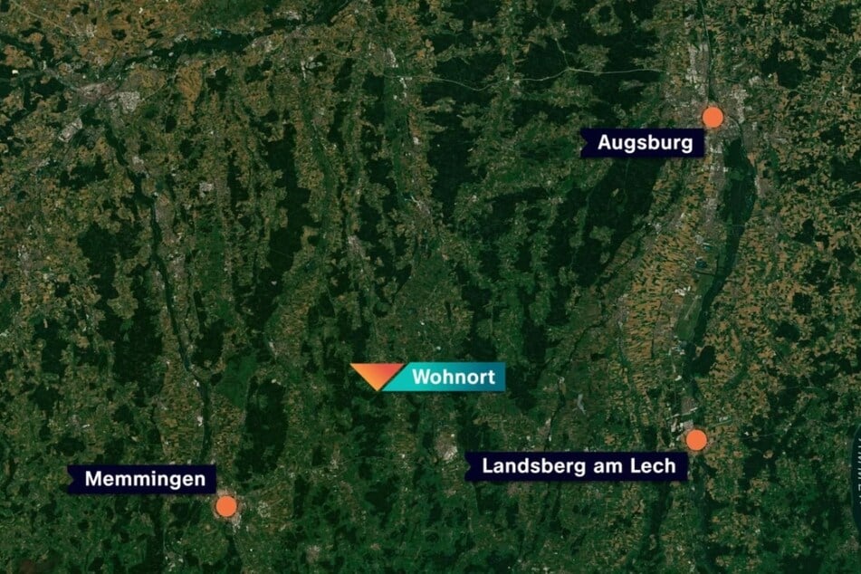 Der Wohnrot des Getöteten.