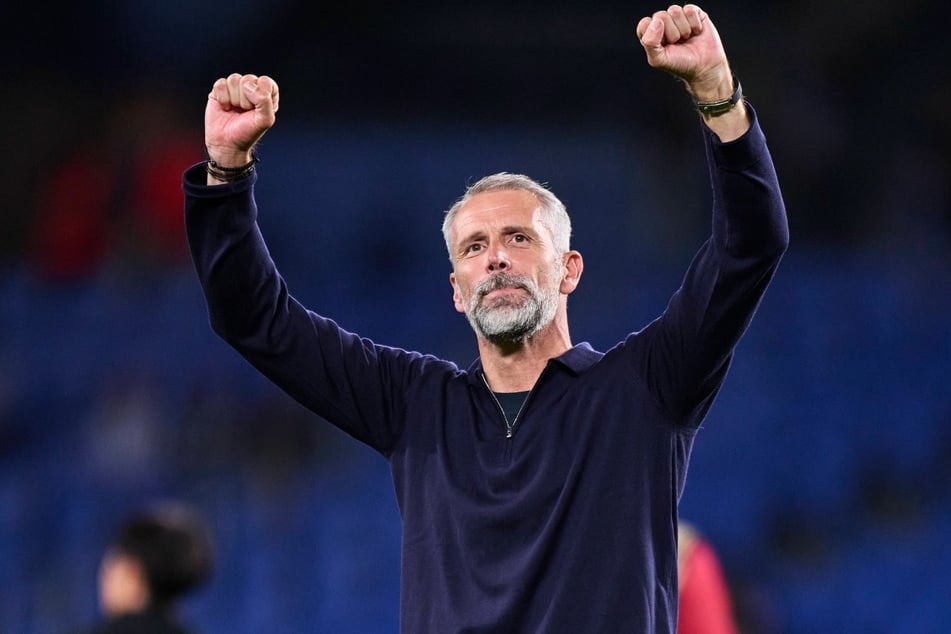 Ex-RB-Leipzig-Coach Marco Rose (50) durfte am Donnerstag in der Premier League einen wichtigen Sieg bejubeln.